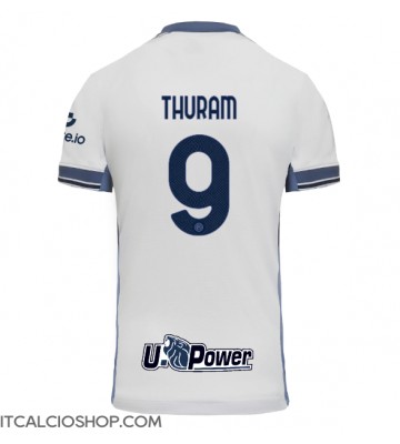Inter Milan Marcus Thuram #9 Seconda Maglia 2024-25 Manica Corta